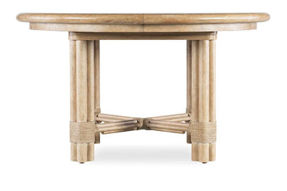 Hooker Furniture - Retreat Pole Rattan Round Dining Table w/1-20in leaf - 6950-75201-80 veiw 2