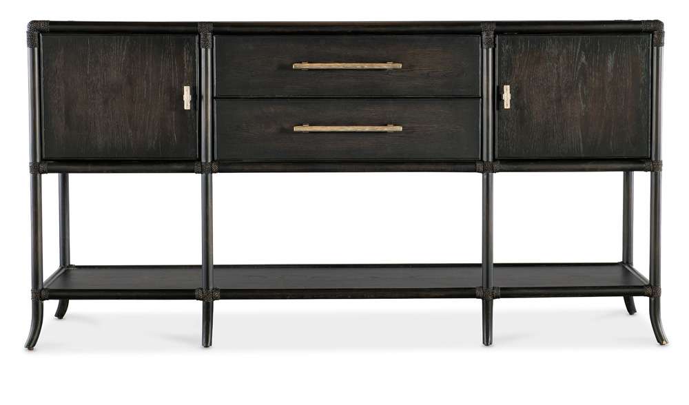 Hooker Furniture - Retreat Pole Rattan Sideboard - 6950-75917-99 veiw 3