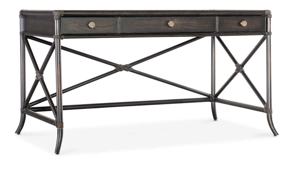 Hooker Furniture - Retreat Pole Rattan Writing Desk - 6950-10458-99 veiw 1