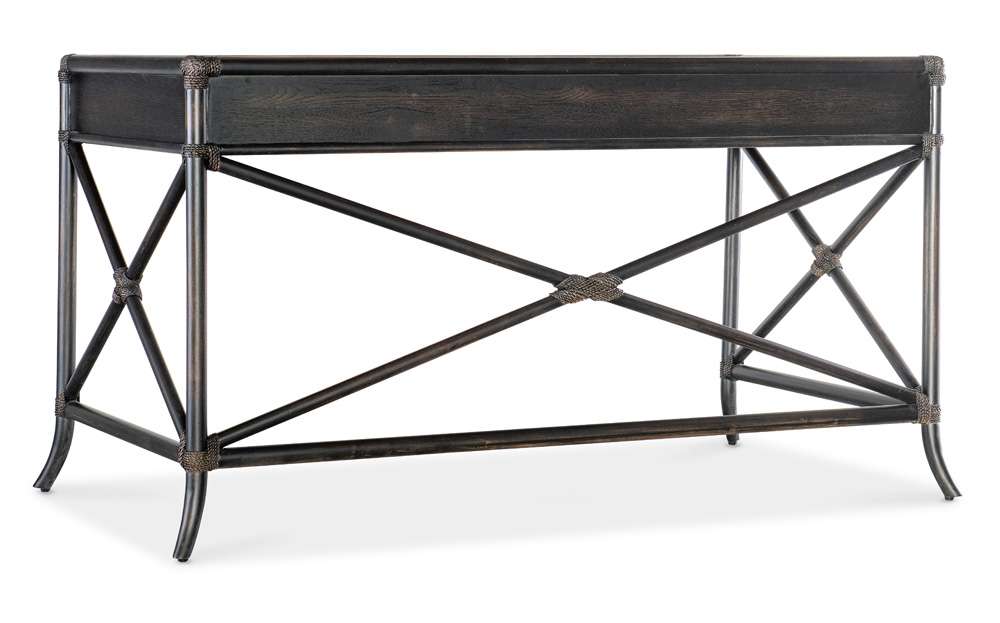 Hooker Furniture - Retreat Pole Rattan Writing Desk - 6950-10458-99 veiw 2