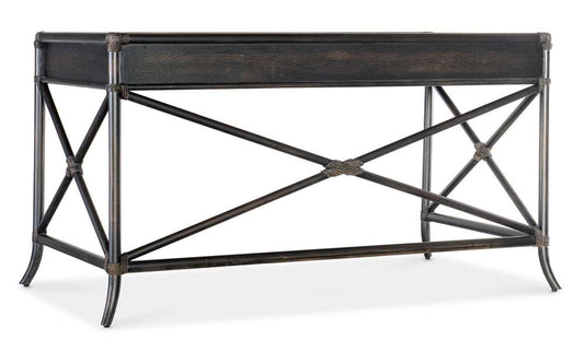 Hooker Furniture - Retreat Pole Rattan Writing Desk - 6950-10458-99 veiw 2