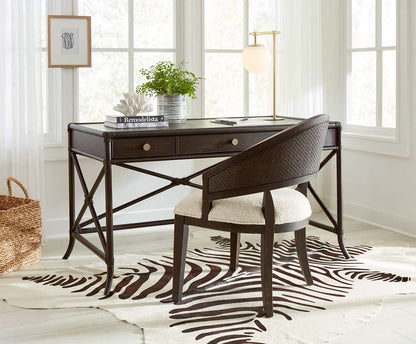 Hooker Furniture - Retreat Pole Rattan Writing Desk - 6950-10458-99 veiw 6