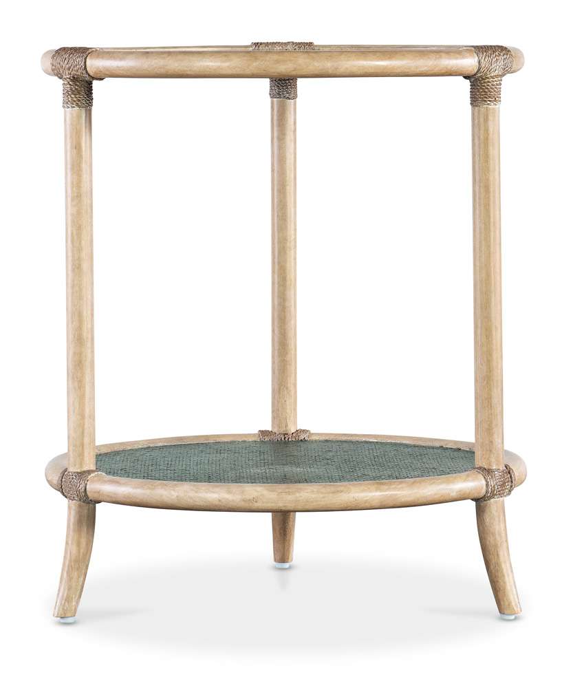 Hooker Furniture - Retreat Raffia End Table - 6950-80116-45 veiw 1