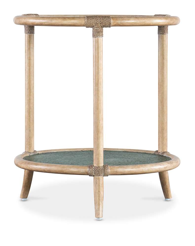 Hooker Furniture - Retreat Raffia End Table - 6950-80116-45 veiw 2