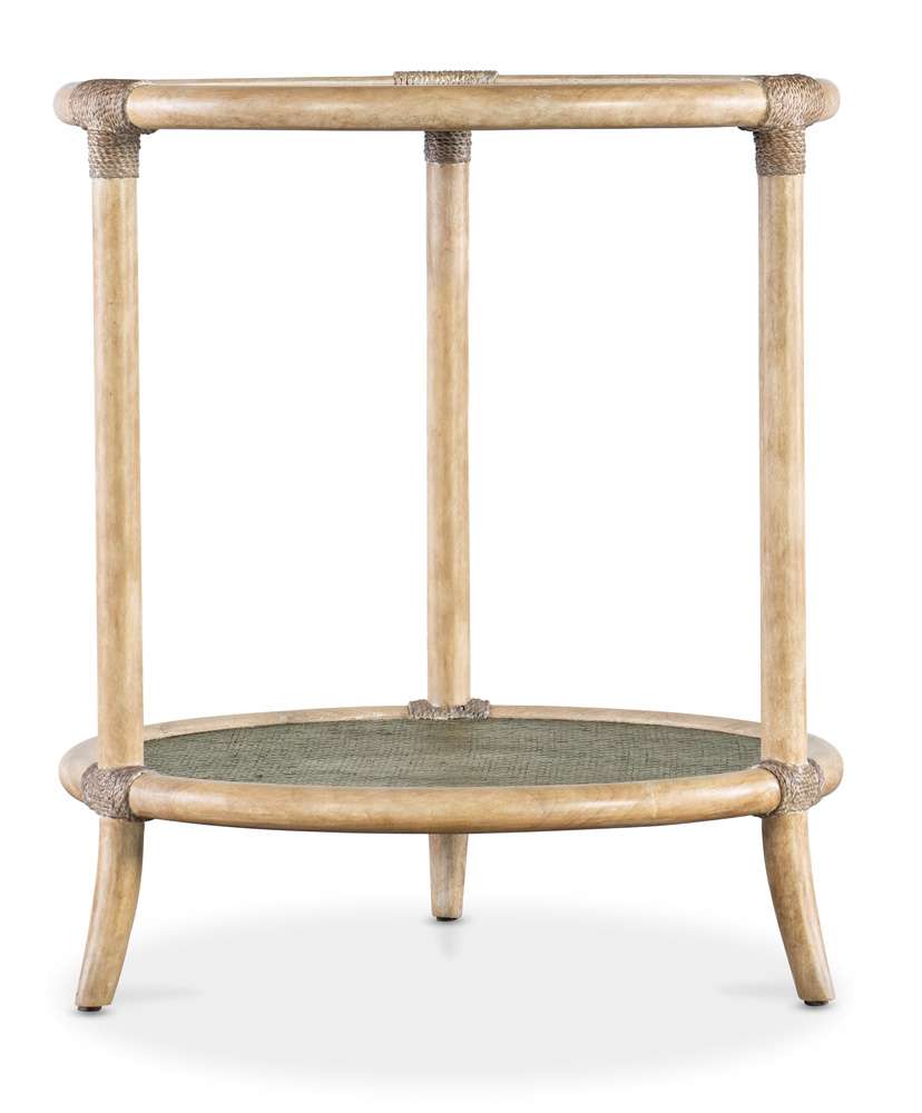Hooker Furniture - Retreat Raffia End Table - 6950-80116-35 veiw 1