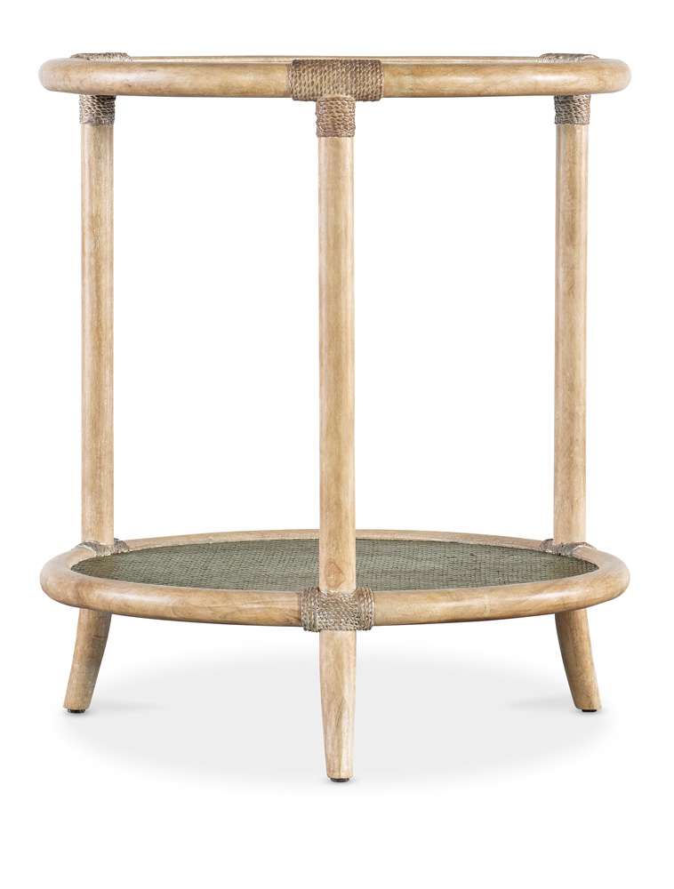 Hooker Furniture - Retreat Raffia End Table - 6950-80116-35 veiw 2