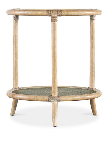 Hooker Furniture - Retreat Raffia End Table - 6950-80116-35 veiw 2