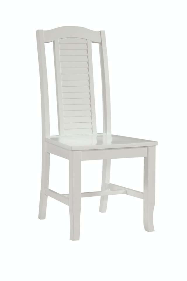 John Thomas Furniture - Hampton - Seaside Chair  in Pure White (Set of 2) - CI08-45B veiw 1