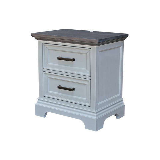 John Thomas Furniture - Summit - Nightstand in Mist & Heather Gray - BD85-3002N veiw 1