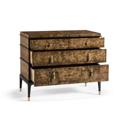 Jonathan Charles Fine Furniture - JC Modern - Jacques Bachelors Chest, Brown - 007-1-930-DBB veiw 2