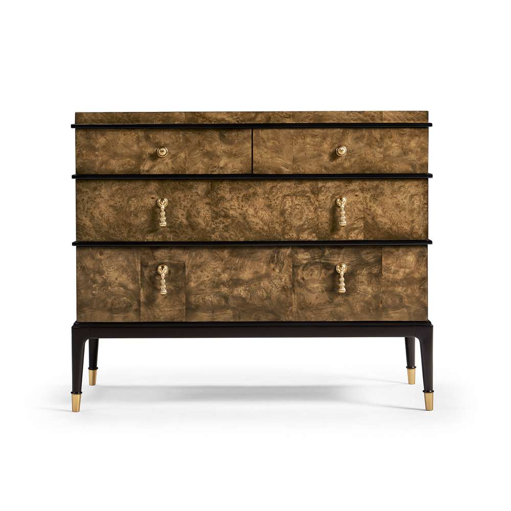 Jonathan Charles Fine Furniture - JC Modern - Jacques Bachelors Chest, Brown - 007-1-930-DBB veiw 3
