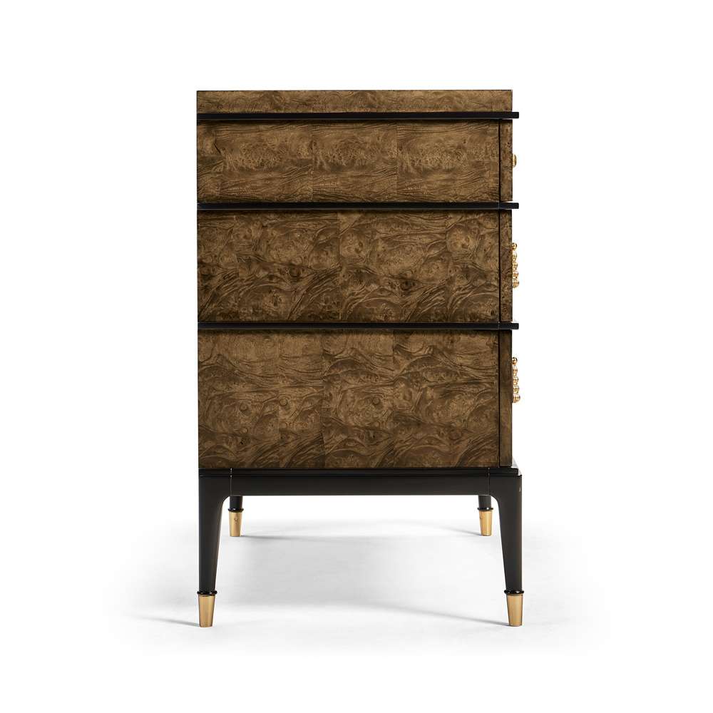 Jonathan Charles Fine Furniture - JC Modern - Jacques Bachelors Chest, Brown - 007-1-930-DBB veiw 4