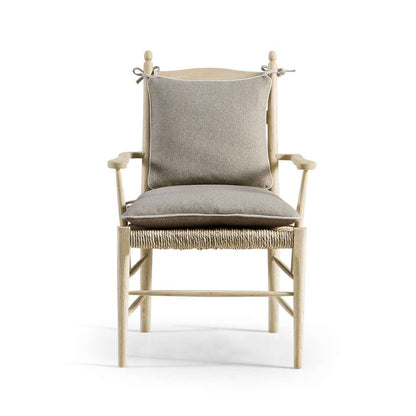 Jonathan Charles Fine Furniture - Timeless Doppler Ladderback Arm Chair in Stripped Oak - 003-2-000-STO veiw 3
