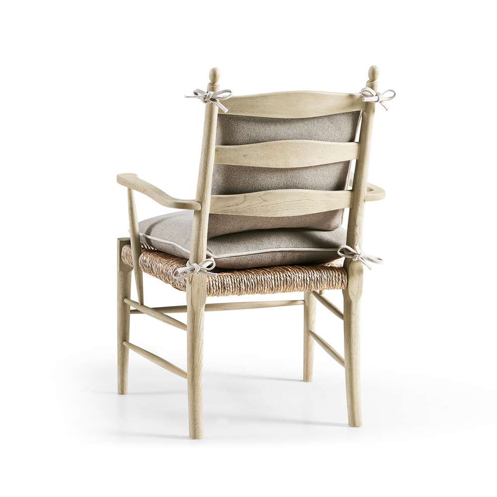 Jonathan Charles Fine Furniture - Timeless Doppler Ladderback Arm Chair in Stripped Oak - 003-2-000-STO veiw 4