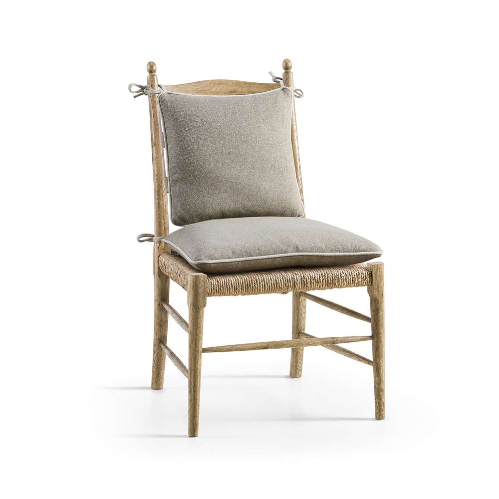 Jonathan Charles Fine Furniture - Timeless Doppler Ladderback Side Chair in Stripped Brown Chestnut - 003-2-100-WNC veiw 1