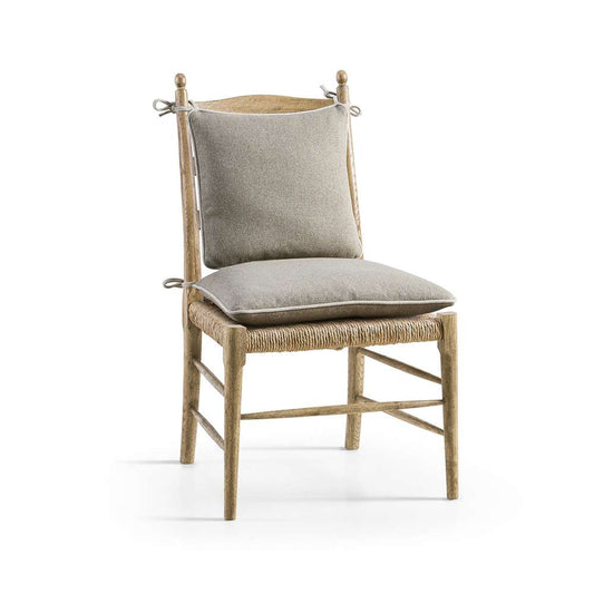 Jonathan Charles Fine Furniture - Timeless Doppler Ladderback Side Chair in Stripped Brown Chestnut - 003-2-100-WNC veiw 1