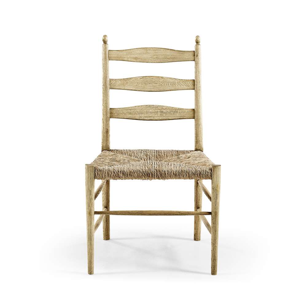 Jonathan Charles Fine Furniture - Timeless Doppler Ladderback Side Chair in Stripped Oak - 003-2-100-STO veiw 6