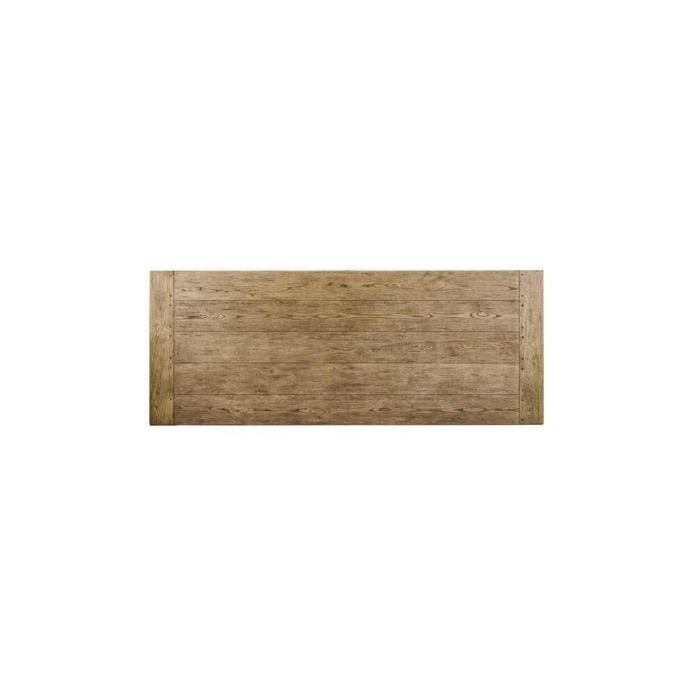 Jonathan Charles Fine Furniture - Timeless Sidereal French Laundry Table 96in in Chestnut - 003-2-A61-WNC veiw 5