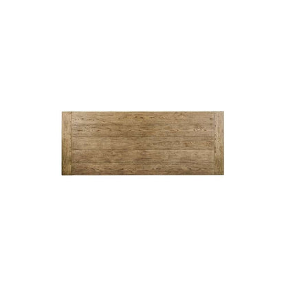 Jonathan Charles Fine Furniture - Timeless Sidereal French Laundry Table 96in in Chestnut - 003-2-A61-WNC veiw 5