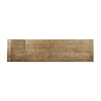 Jonathan Charles Fine Furniture - Timeless Sidereal French Laundry Table 96in in Chestnut - 003-2-A61-WNC veiw 6
