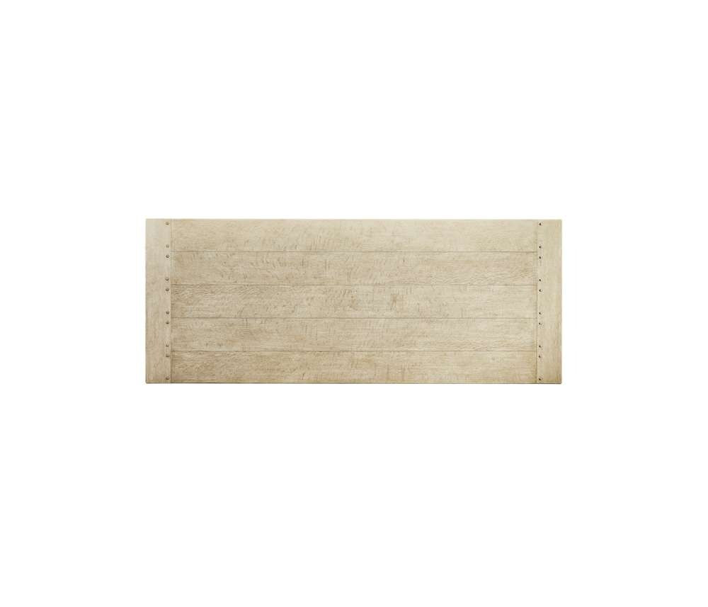 Jonathan Charles Fine Furniture - Timeless Sidereal French Laundry Table 96in in Stripped Oak - 003-2-A61-STO veiw 4