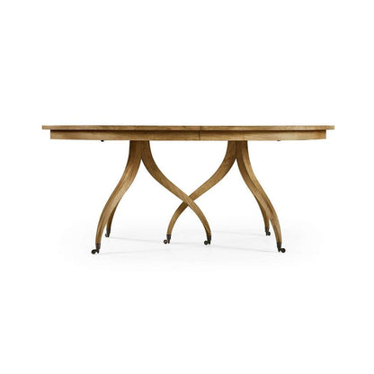 Jonathan Charles Fine Furniture - Timeless Solar Spider Leg Dining Table in Sun Bleached Cherry - 003-2-H61-SBC veiw 4