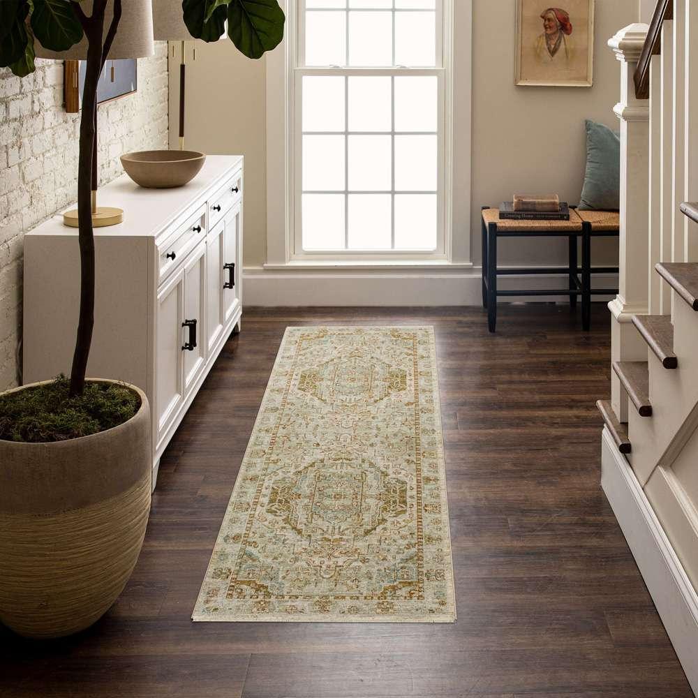 Karastan - Adalia Kumra Cream 2 7in x 7 3in Area Rug - RG848-741-031087-IP veiw 5