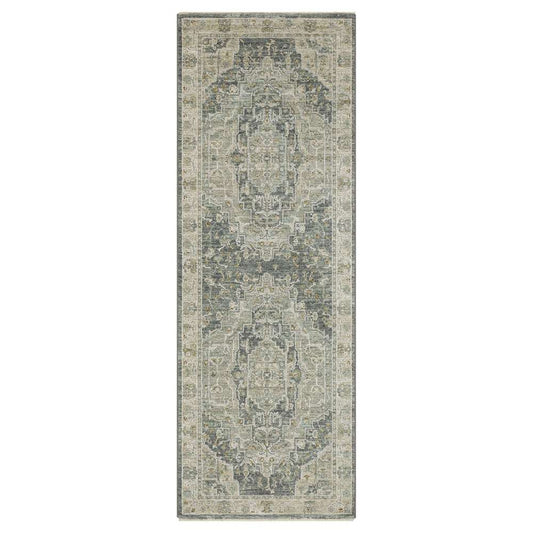 Karastan - Adalia Kumra Dark Grey 2 7in x 7 3in Area Rug - RG848-078-031087-IP veiw 1