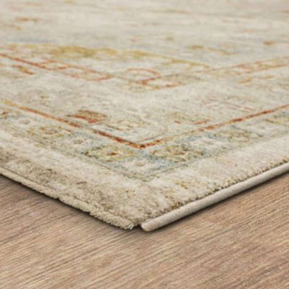 Karastan - Adalia Kumra Cream 6 7in x 9 6in Area Rug - RG848-741-079114-IP veiw 3