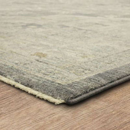 Karastan - Adalia Kumra Dark Grey 6 7in x 9 6in Area Rug - RG848-078-079114-IP veiw 3