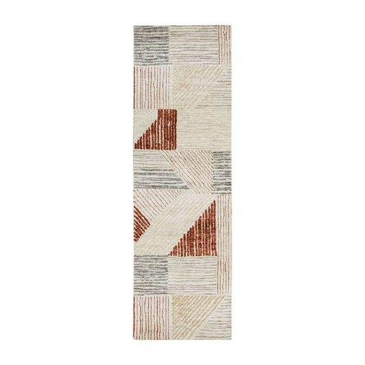 Karastan - Bowen By Drew & Jonathan Home Central Valley Red 2 4in x 7 10in Area Rug - R1146-277-028094-DJ veiw 1