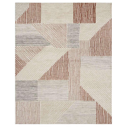 Karastan - Bowen By Drew & Jonathan Home Central Valley Red 8 x 10 Area Rug - R1146-277-096120-DJ veiw 1