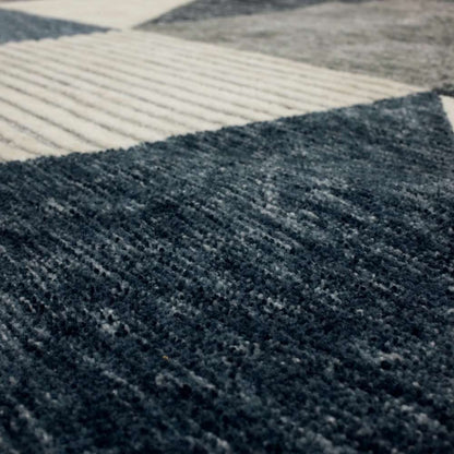 Karastan - Bowen By Drew & Jonathan Home Oblique Blue 8 x 10 Area Rug - R1147-202-096120-DJ veiw 5