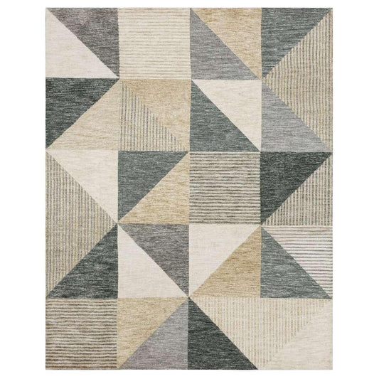 Karastan - Bowen By Drew & Jonathan Home Oblique Tan 8 x 10 Area Rug - R1147-484-096120-DJ veiw 1