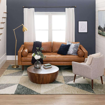 Karastan - Bowen By Drew & Jonathan Home Oblique Tan 8 x 10 Area Rug - R1147-484-096120-DJ veiw 4