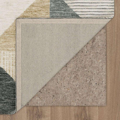 Karastan - Bowen By Drew & Jonathan Home Oblique Tan 9 6in x 12 11in Area Rug - R1147-484-114155-DJ veiw 2