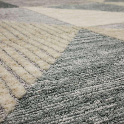 Karastan - Bowen By Drew & Jonathan Home Oblique Tan 9 6in x 12 11in Area Rug - R1147-484-114155-DJ veiw 5