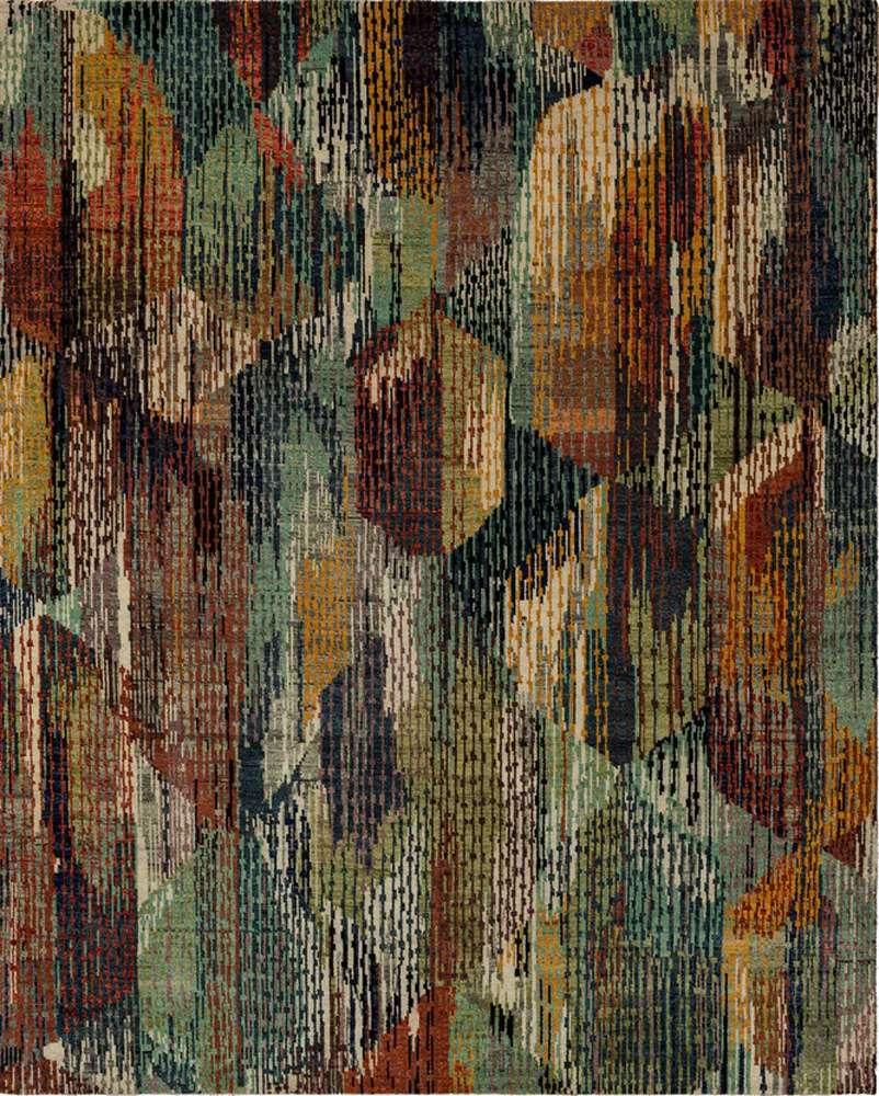 Karastan - Depiction by Stacy Garcia Bancroft Multi 6 x 9 Area Rug - RG144-373-072108-IS veiw 1