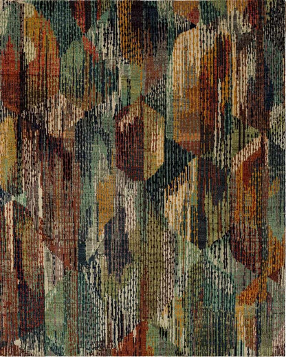Karastan - Depiction by Stacy Garcia Bancroft Multi 6 x 9 Area Rug - RG144-373-072108-IS veiw 1