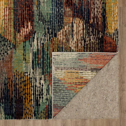 Karastan - Depiction by Stacy Garcia Bancroft Multi 6 x 9 Area Rug - RG144-373-072108-IS veiw 2