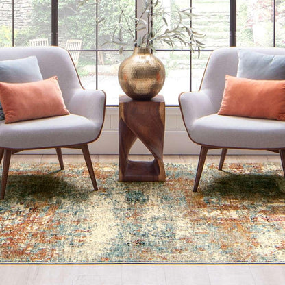 Karastan - Marash Ankara Beige 6 7in x 9 6in Area Rug - RG842-015-079114-IP veiw 4