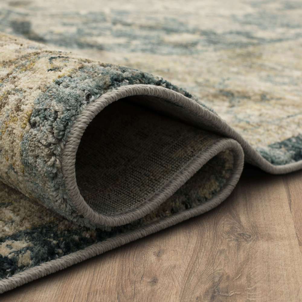 Karastan - Marash Ezine Blue 5 x 7 6in Area Rug - RG845-048-060090-IP veiw 2