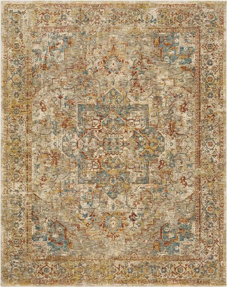 Karastan - Marash Ezine Cream 6 7in x 9 6in Area Rug - RG845-741-079114-IP veiw 1