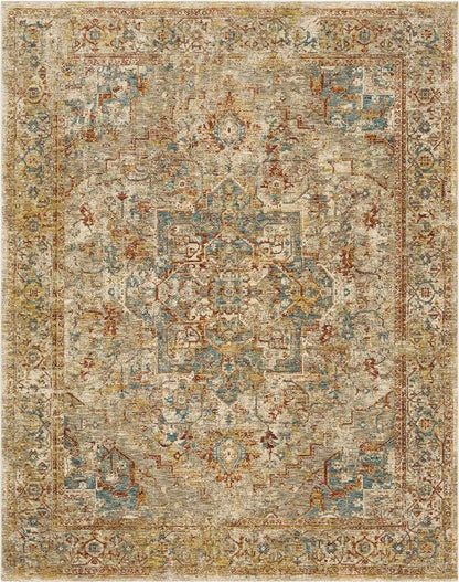 Karastan - Marash Ezine Cream 6 7in x 9 6in Area Rug - RG845-741-079114-IP veiw 1