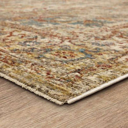 Karastan - Marash Ezine Cream 6 7in x 9 6in Area Rug - RG845-741-079114-IP veiw 2