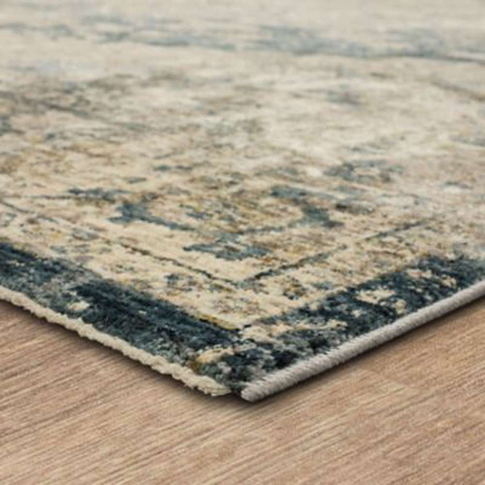 Karastan - Marash Ezine Blue 7 10in x 10 3in Area Rug - RG845-048-094123-IP veiw 3