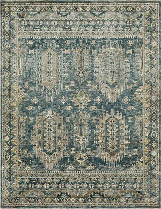 Karastan - Marash Karamar Blue 5 x 7 6in Area Rug - RG843-048-060090-IP veiw 1