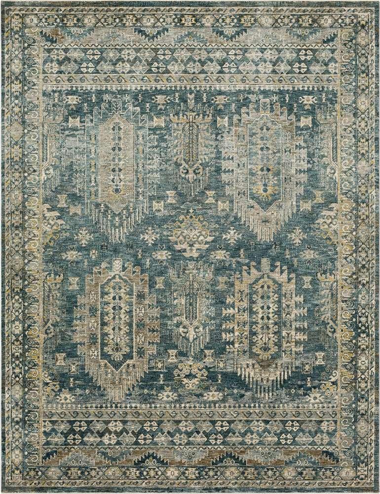 Karastan - Marash Karamar Blue 6 7in x 9 6in Area Rug - RG843-048-079114-IP veiw 1
