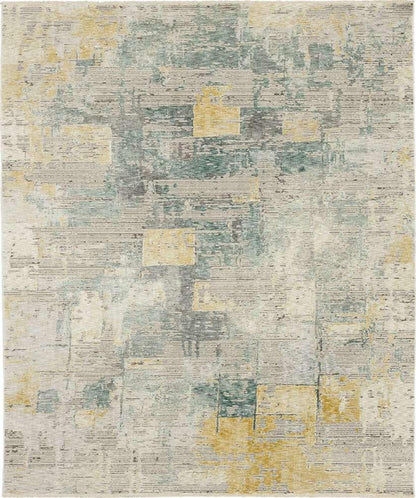 Karastan - Memento Nostalgic Blue 8 x 10 3in Area Rug - R1158-147-096123-IP veiw 1