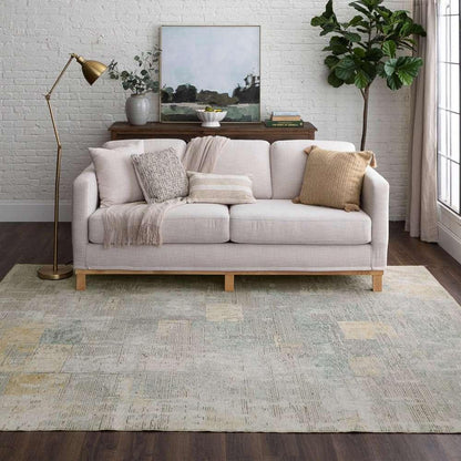 Karastan - Memento Nostalgic Blue 8 x 10 3in Area Rug - R1158-147-096123-IP veiw 4